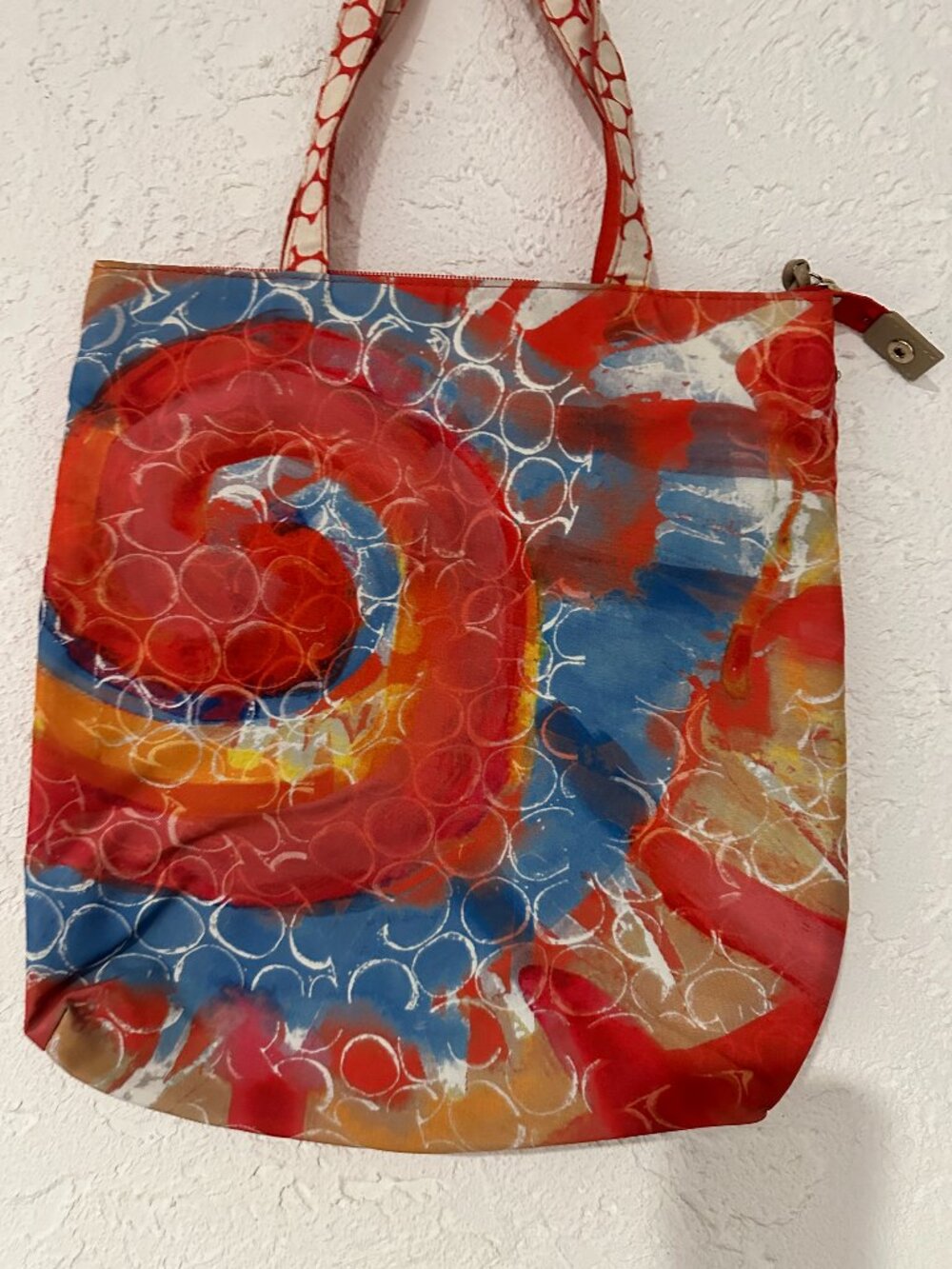 Hiroko Koshino Sac Colorful Art Tote Bag–Purchased in Japa –Museum Shop Style